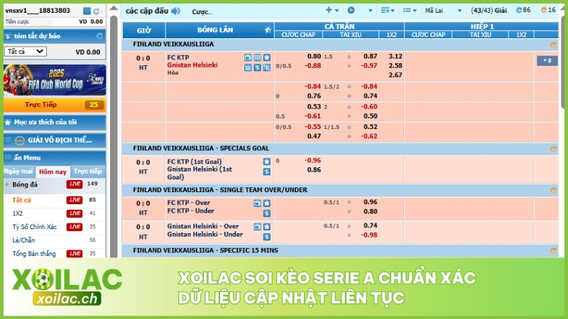 Soi Kèo Serie A - Phân Tích Chuyên Sâu Giải Đấu Tại Ý 3 Xoilac soi kèo Serie A chuẩn xác, dữ liệu cập nhật liên tục